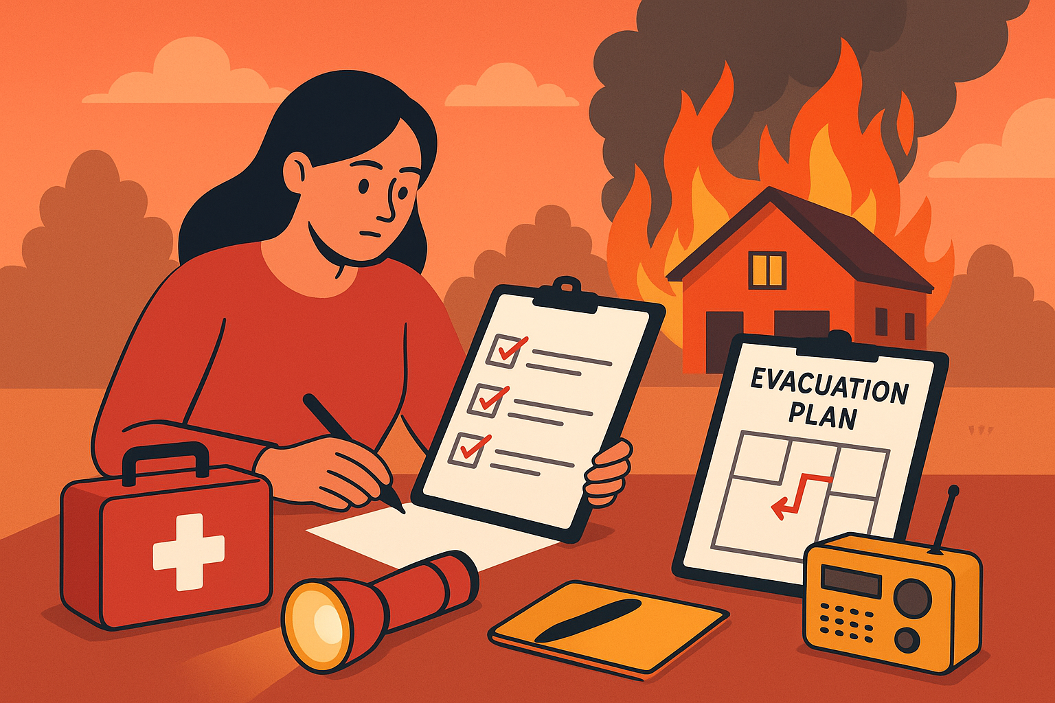 Building an Emergency Preparedness Plan for Fire Scenarios