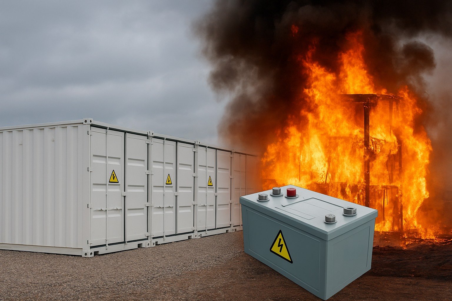 Battery Storage and Fire Safety: Protecting Against New Risks