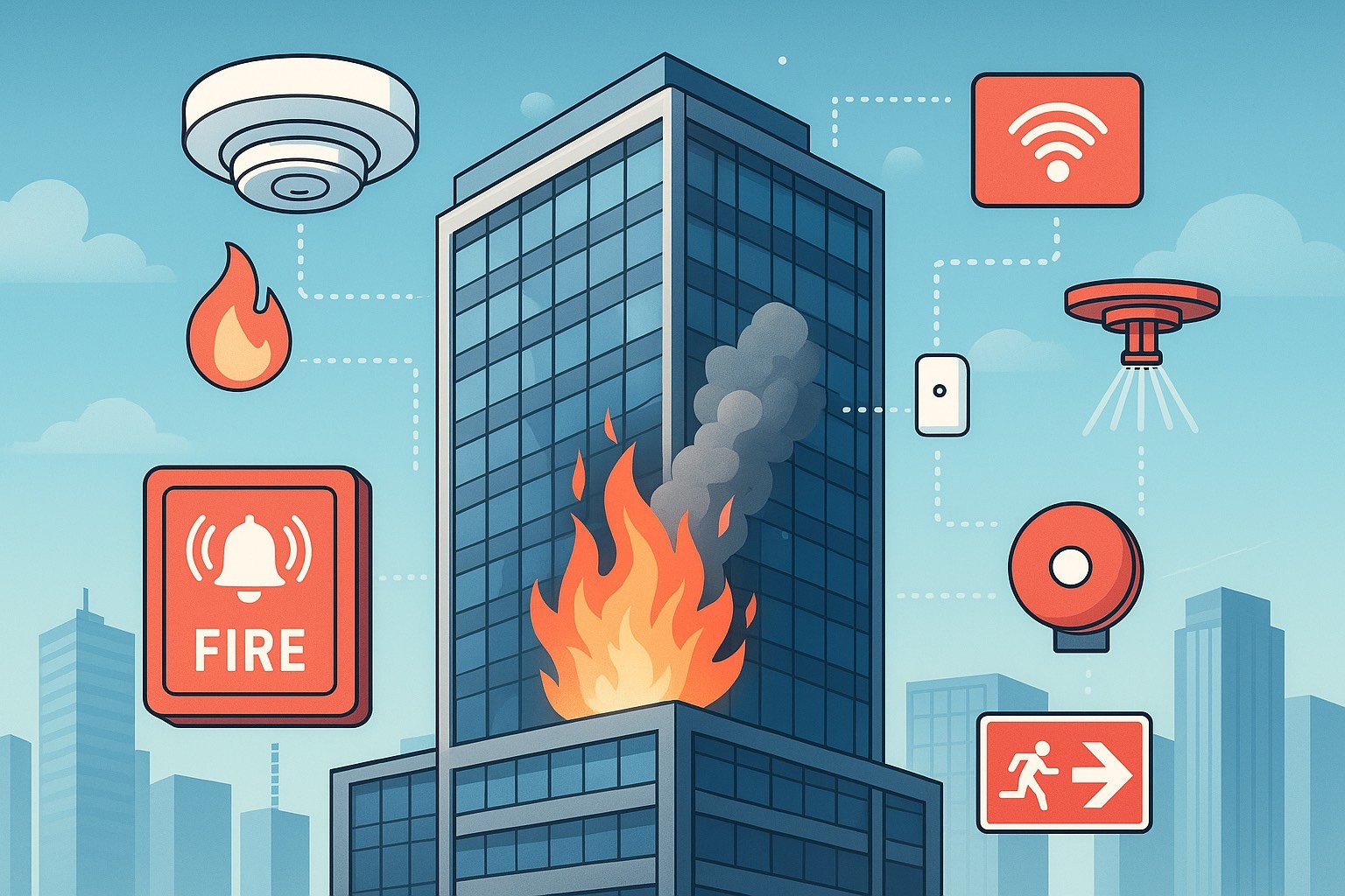How Smart Buildings are Adopting Advanced Fire Safety Measures