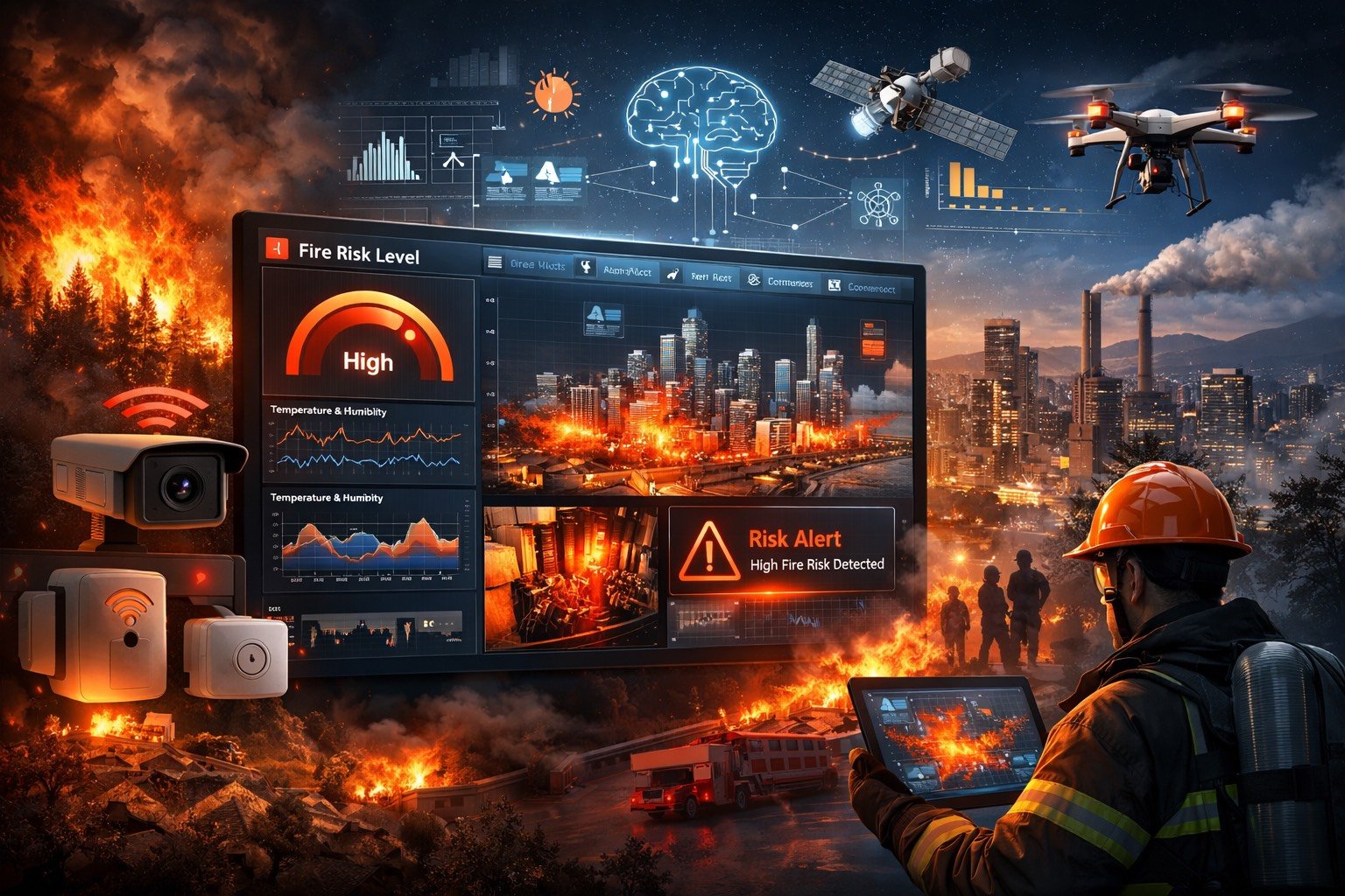 Leveraging Smart Analytics to Predict Fire Risks