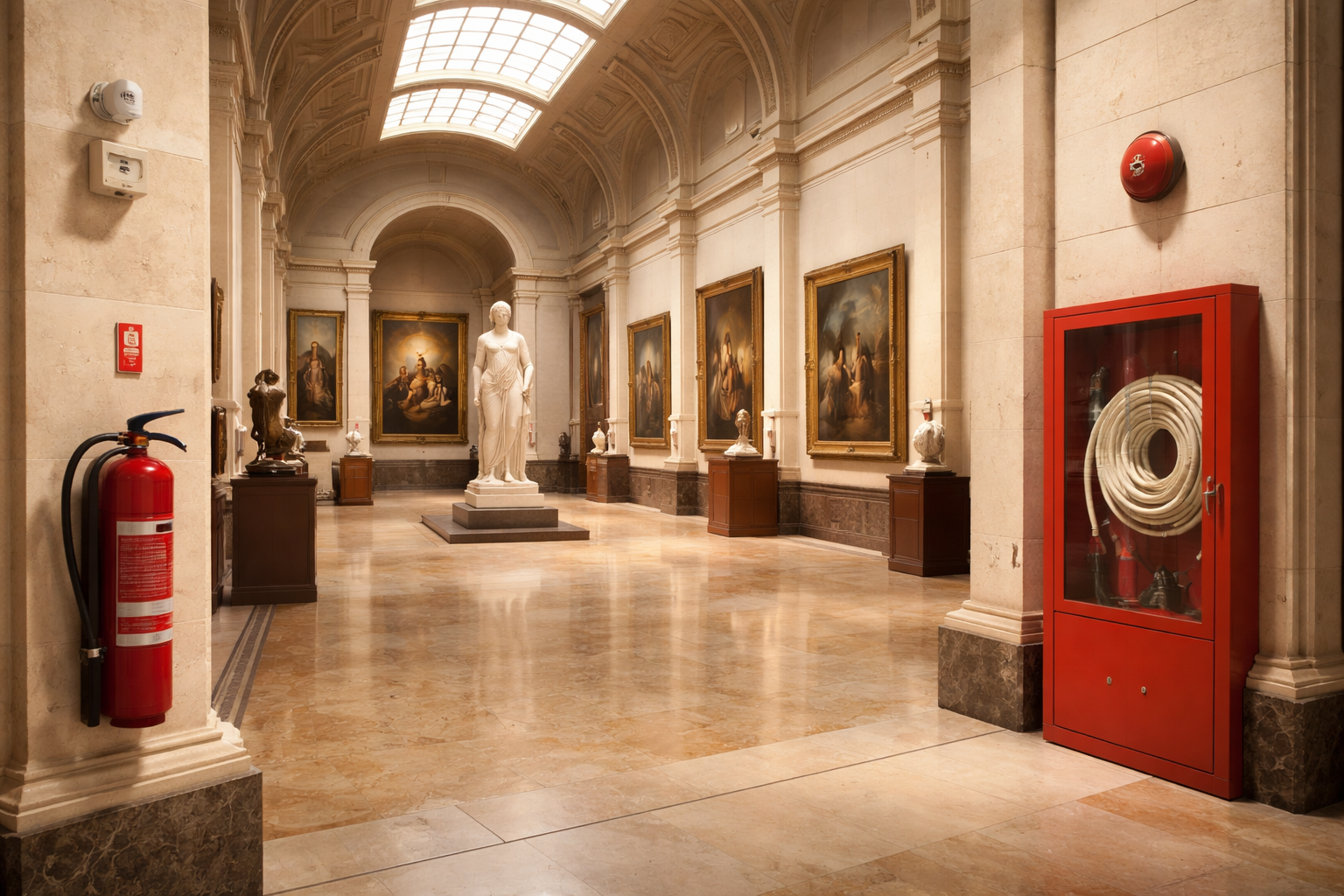 Protecting Art Galleries and Museums from Fire Hazards
