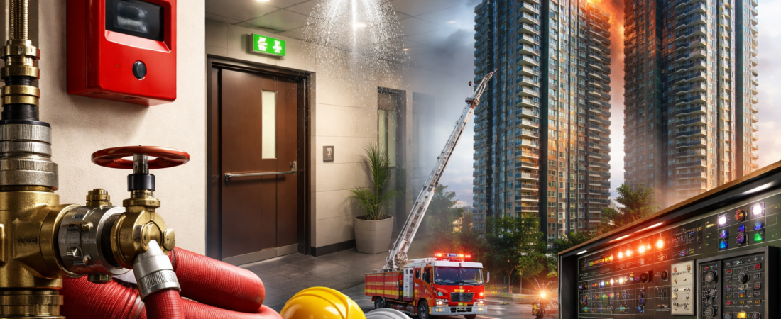 High-Rise Residential Fire Protection Strategies