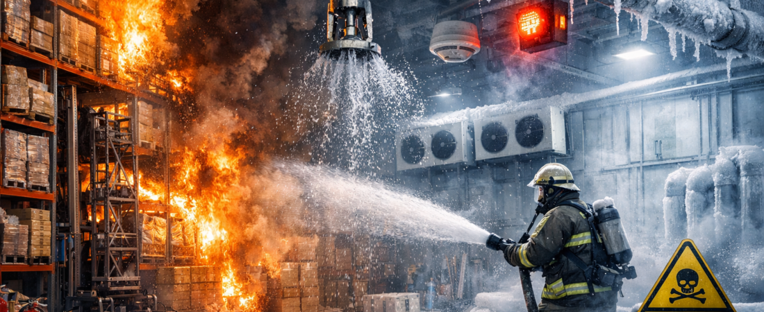 Fire Safety Challenges in Cold Storage and Freezer Warehouses