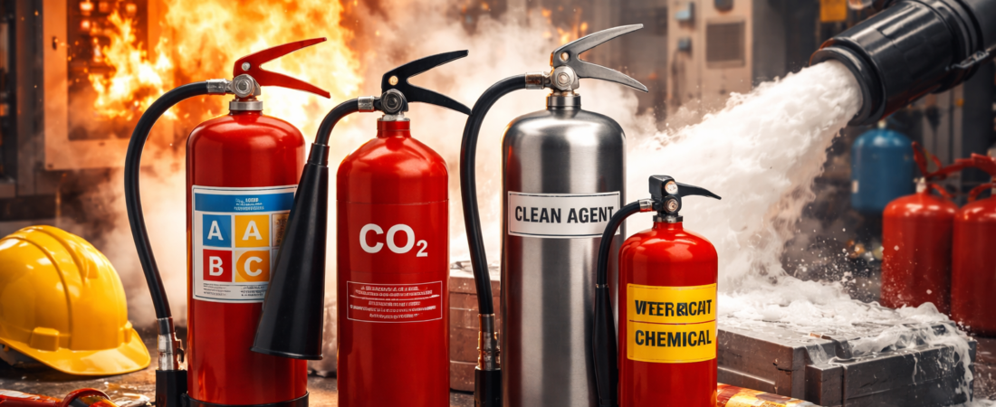 Selecting the Best Fire Extinguishing Agent for Your Facility