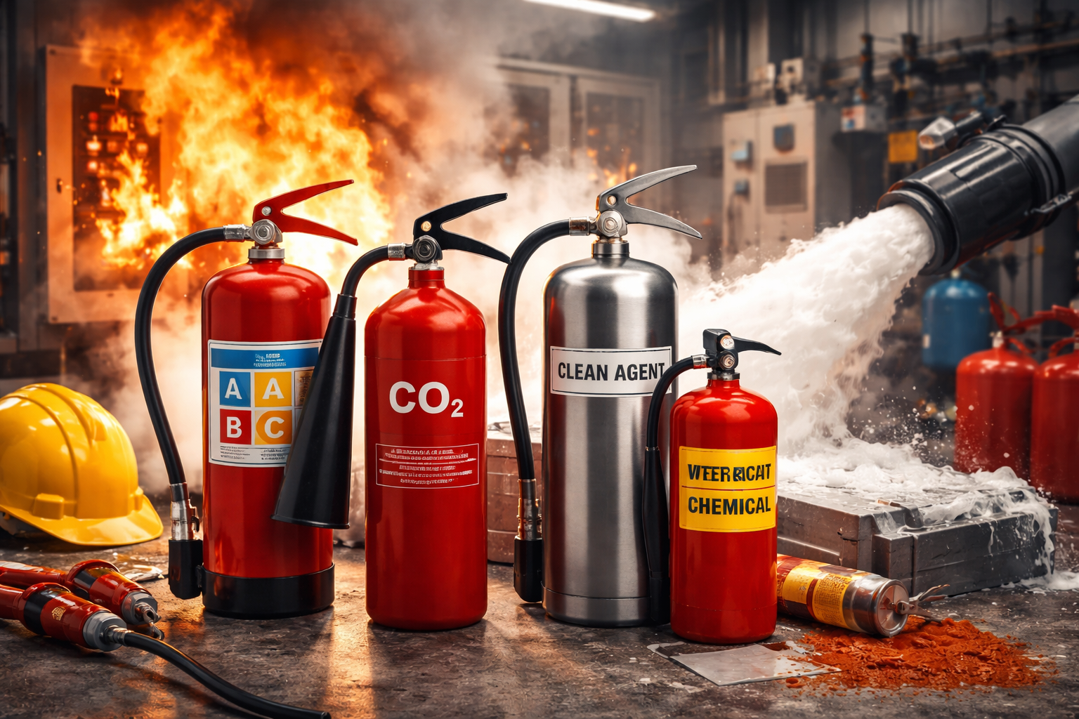 Selecting the Best Fire Extinguishing Agent for Your Facility