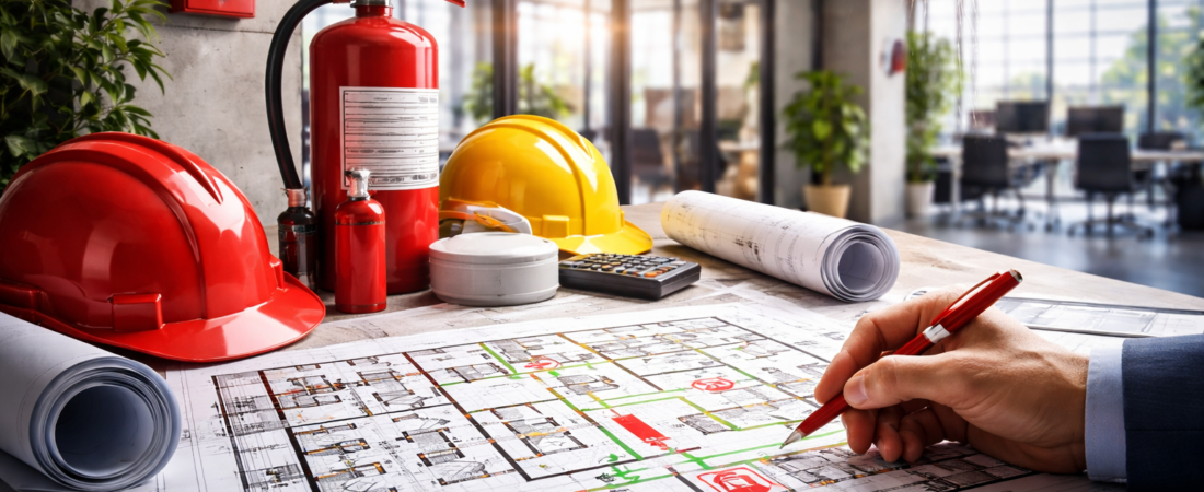 Designing Fire-Safe Workspaces from the Ground Up