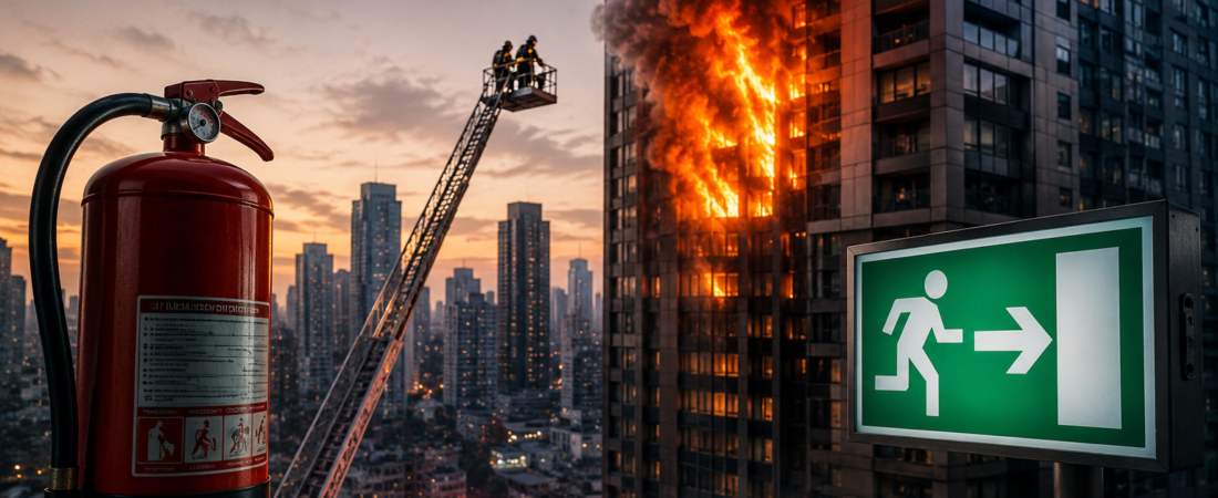 Lessons from Fire Incidents in Urban High-Rise Buildings