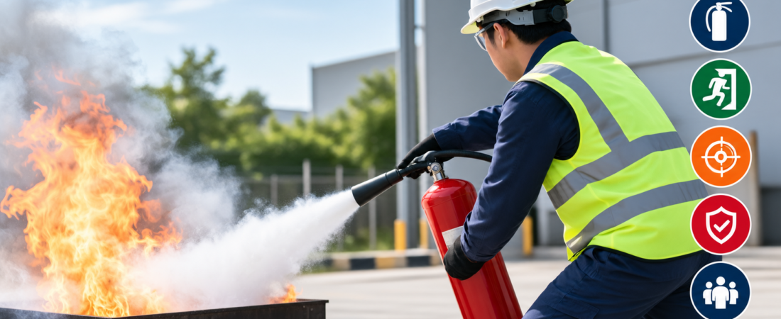 Advanced Fire Extinguisher Handling Techniques for Staff