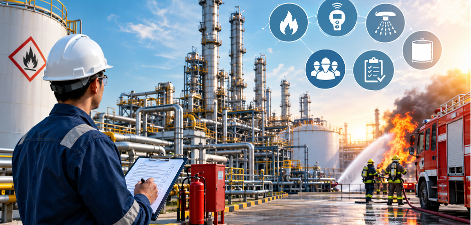 Managing Fire Risks in Chemical and Petrochemical Industries