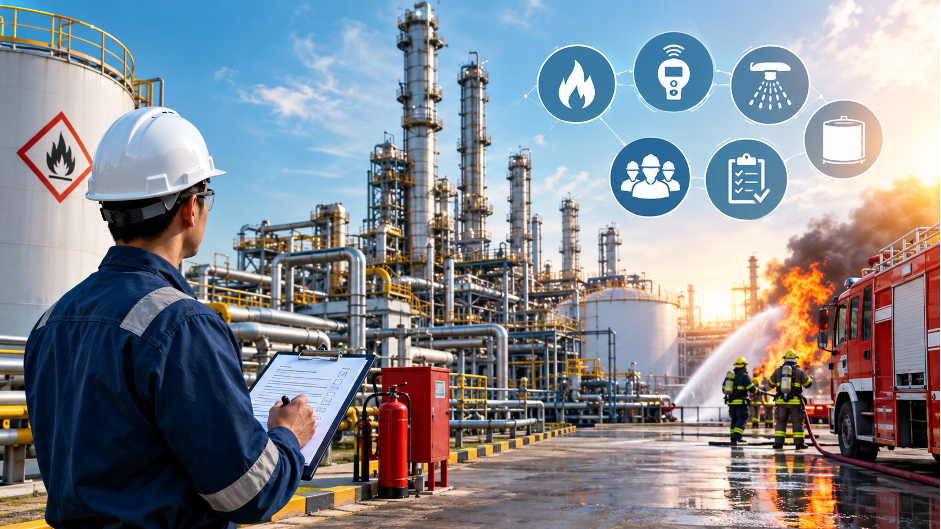 Managing Fire Risks in Chemical and Petrochemical Industries